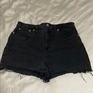 Madewell Curvy High Rise Denim Shorts
